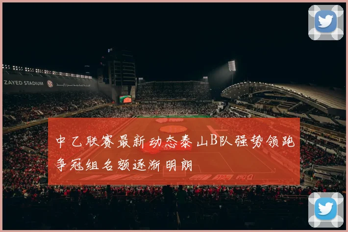 中乙联赛最新动态泰山B队强势领跑争冠组名额逐渐明朗